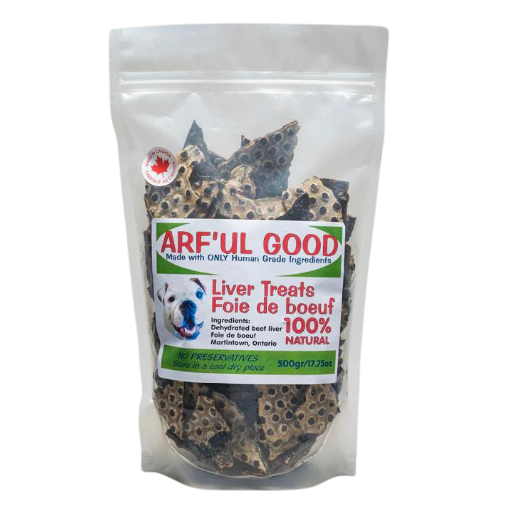 Arf'ul Good Beef Liver Treats