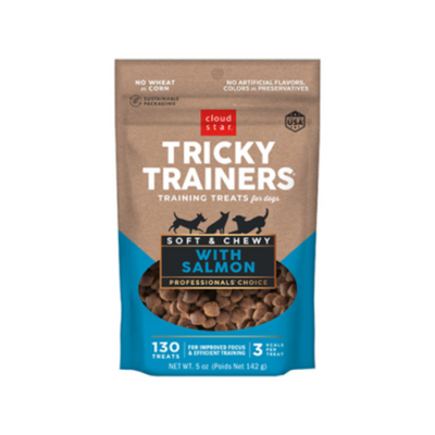 Cloud Star Tricky Trainers Soft & Chewy Salmon Dog Treats