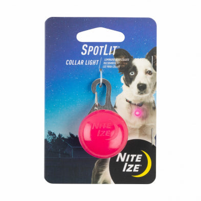 Nite Ize SpotLit Collar Lights Pink