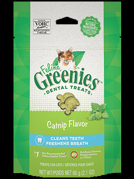 Greenies Dental Treats Catnip Flavor for Cats