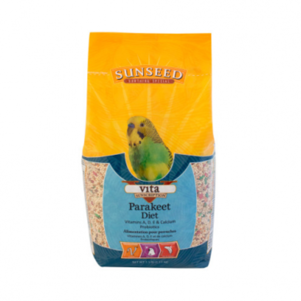 Sunseed Vita Sunscription Parakeet Diet Bird Food