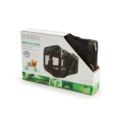 Sherpa Original Deluxe Carrier Black Medium