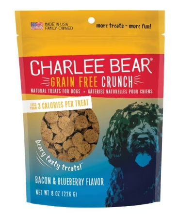 Charlee Bear Bacon & Blueberry Dog Treats