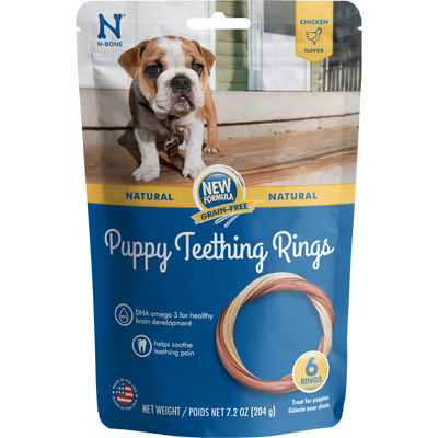 NPIC Puppy Teething Rings Grain-Free Chicken