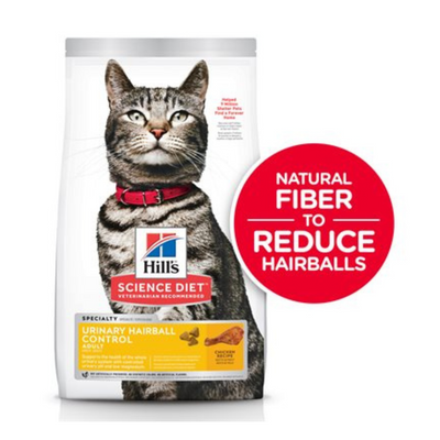 Hill's Science Diet Urinary & Hairball Control Chicken Cat Food