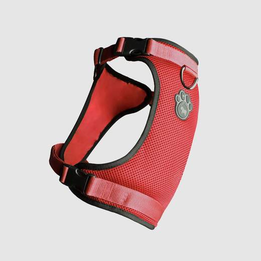Canada Pooch Everything Mesh Harness Red