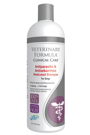 Veterinary Formula Clinical Care Anti-parasitic & Antiseborrheic Shampoo