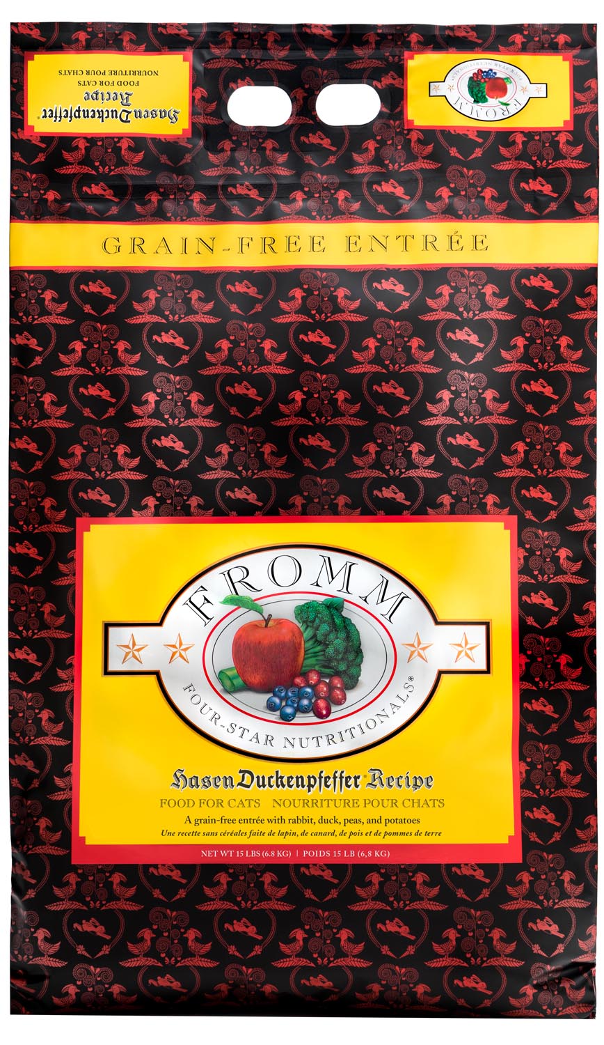 Fromm Four Star Hasen Duckenpfeffer Recipe For Cats
