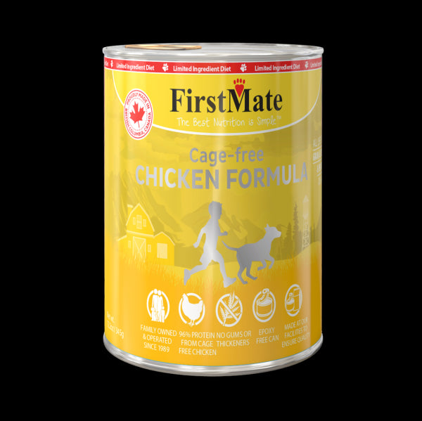 First MateLimited Ingredient – Cage Free Chicken Formula for Dogs