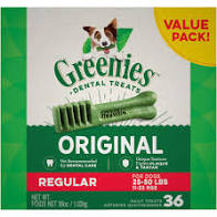 Greenie Dog Value Regular 36pk
