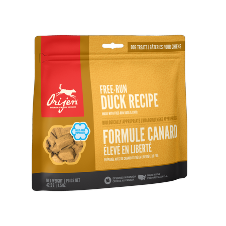 Origen Freeze-Dried Dog Treats Free-Run Duck
