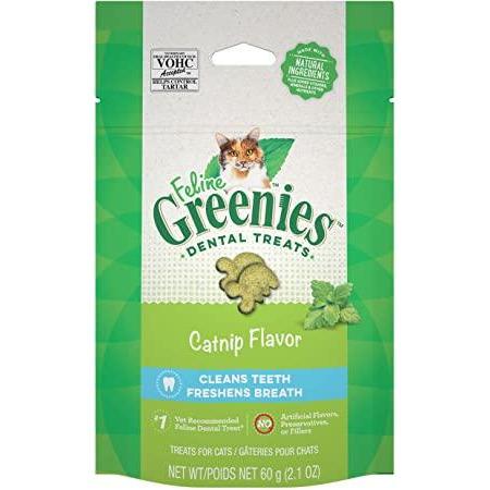 Greenies Dental Treats Catnip Flavor for Cats