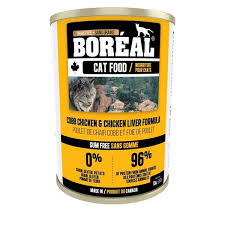 Boreal Cobb Chicken and Chicken Liver Pate Cat Can