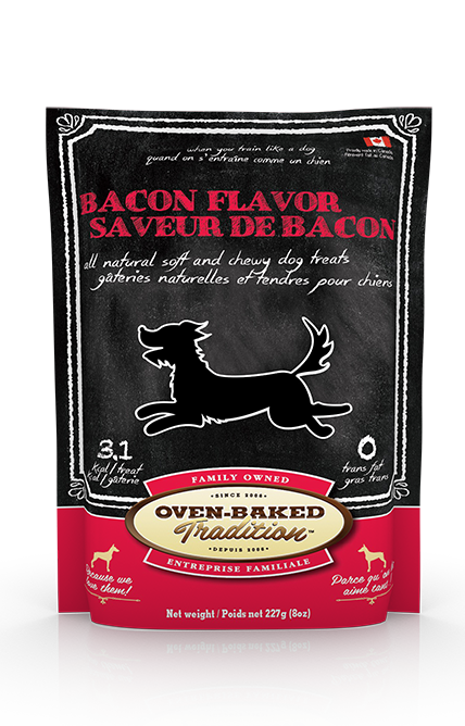 Oven-Baked Tradition Dog Treats – Soft & Chewy Bacon Dog Treats