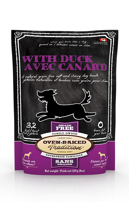 Oven-Baked Tradition Dog Treats – Soft & Chewy Duck Dog Treats