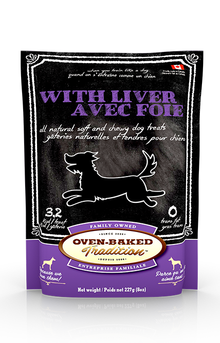 Oven-Baked Tradition Dog Treats – Soft & Chewy Liver Dog Treats