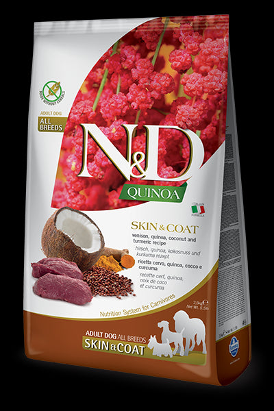 N&d quinoa hot sale dog food