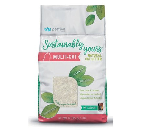 Sustainably Yours Multi Cat Litter Healthy Pets HQ