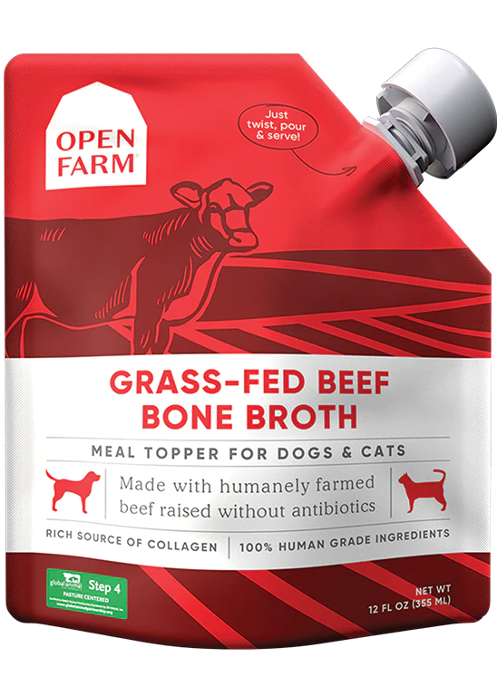 Open Farm Bone Broth GrassFed Beef Healthy Pets HQ