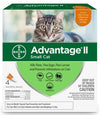 Advantage II Flea Treatment for Small Cats 5 lbs to 9 lbs