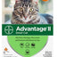 Advantage II Flea Treatment for Small Cats 5 lbs to 9 lbs