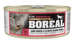 Boreal Cobb Chicken and Atlantic Salmon Pate Cat Can