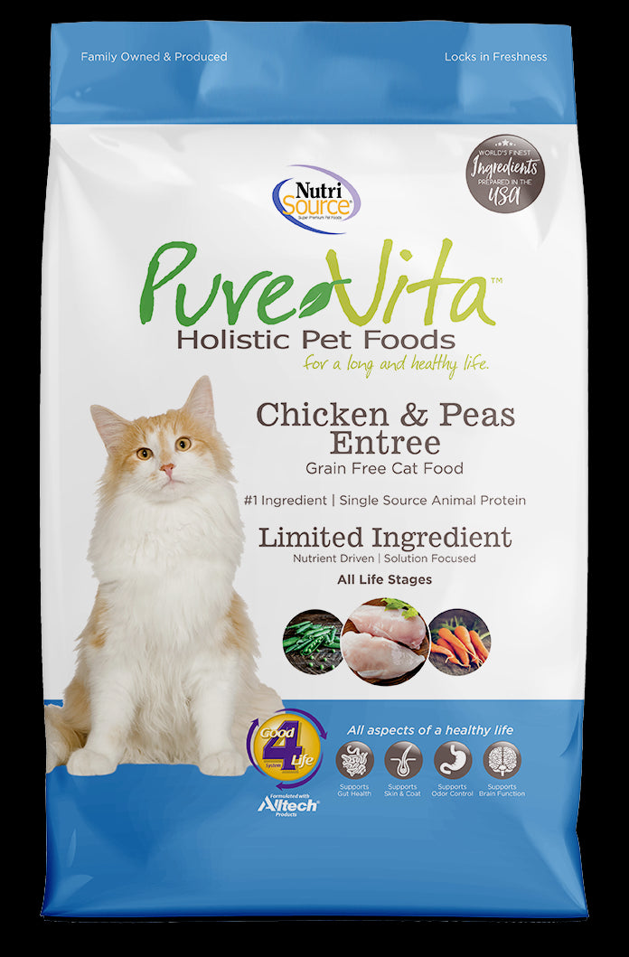 Pure Vita Grain Free Chicken & Peas Entrée