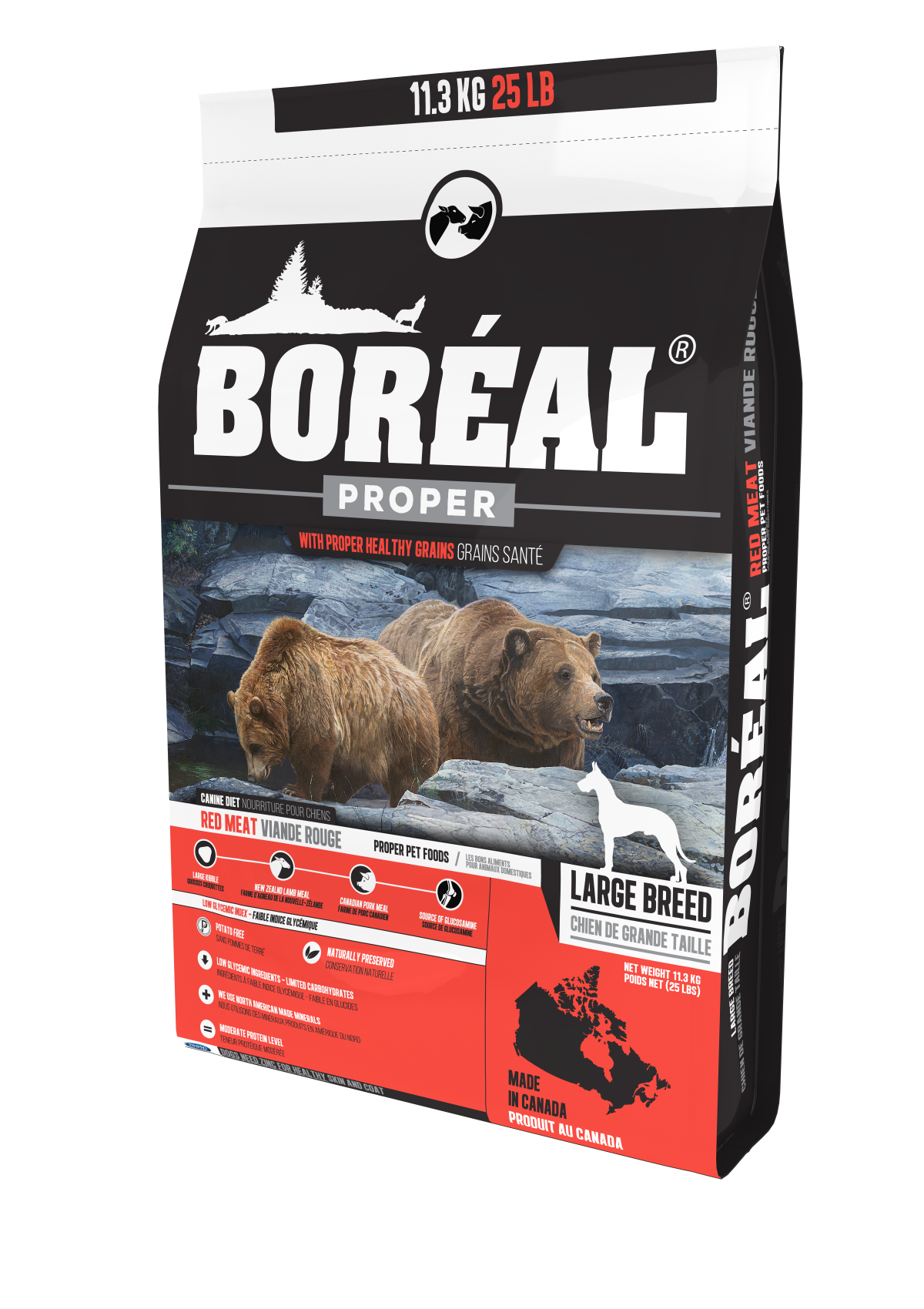 Boreal Proper Large Breed Red Meat
