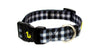 Be One Breed Silicone Collar - Black plaid