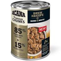 Acana Premium Chunks Duck Recipe in Bone Broth