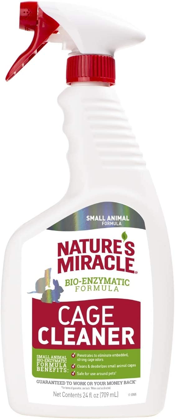 Nature’s Miracle Cage Cleaner Small Animal Formula 24 fl oz,