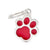 My Family Tag Classic Big Red Paw