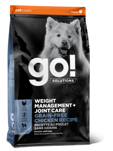 Go! Weight Management & Joint Care Grain Free Chicken Recipe for Dogs