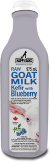 Happy Days Diary Raw Goat Kefir with Blueberry