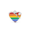 My Famiy Tag Rainbow Heart Small