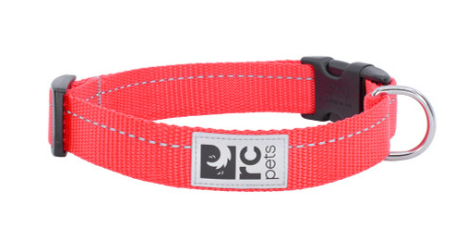 Coastal Pet Products Personalized Red Single-Ply Dog Collar, Small