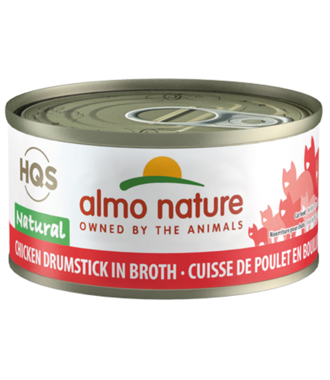 Almo HQS Natural - Chicken Drumstick in Broth