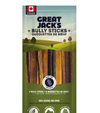 Great Jacks Canadian Bully Stick 5-7&quot; 6 Pack