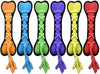 Multipet Cross-Ropes Bone Assorted Colors Dog Toy 11.5&quot;
