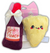Hugsmart Meow Buddies Wine & Cheese Catnip Toys