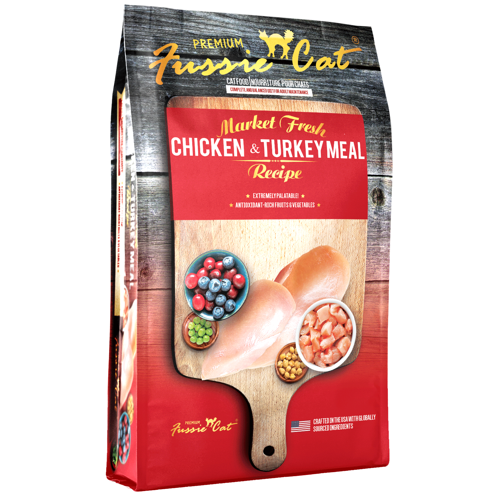 Fussie Cat Market Fresh - Chicken & Turkey Meal