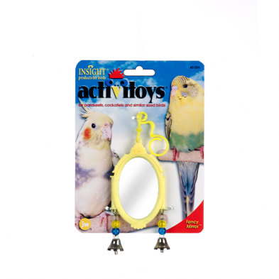 JW Pet ActiviToy Fancy Mirror Bird Toy