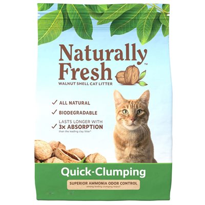 Naturally Fresh Walnut-Based Quick Clumping Cat Litter