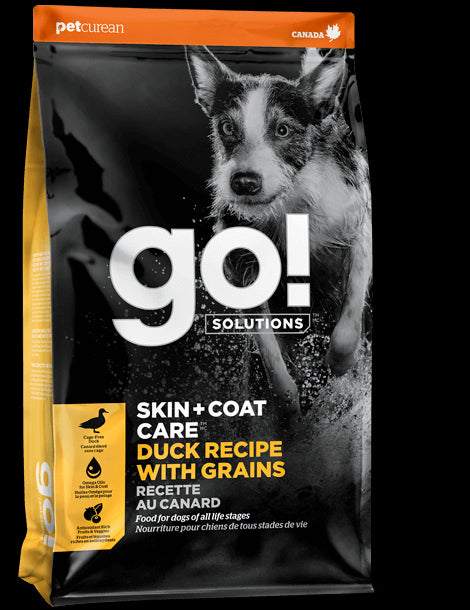 Go! Solutions Skin & Coat Duck Recipe for Dogs