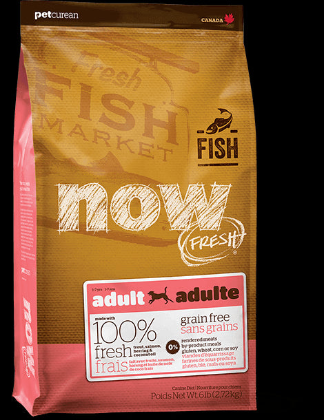 Now Fresh Grain Free Fish Recipe for Adult Dogs