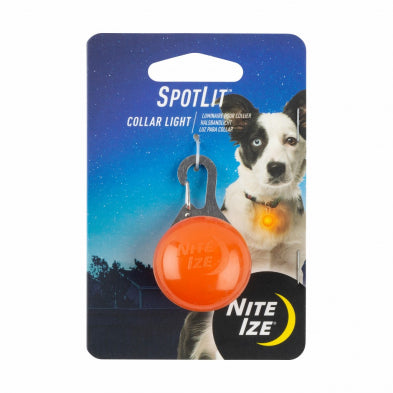 Nite Ize SpotLit Collar Lights Orange