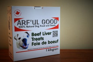 Arf'ul Good Beef Liver Treats
