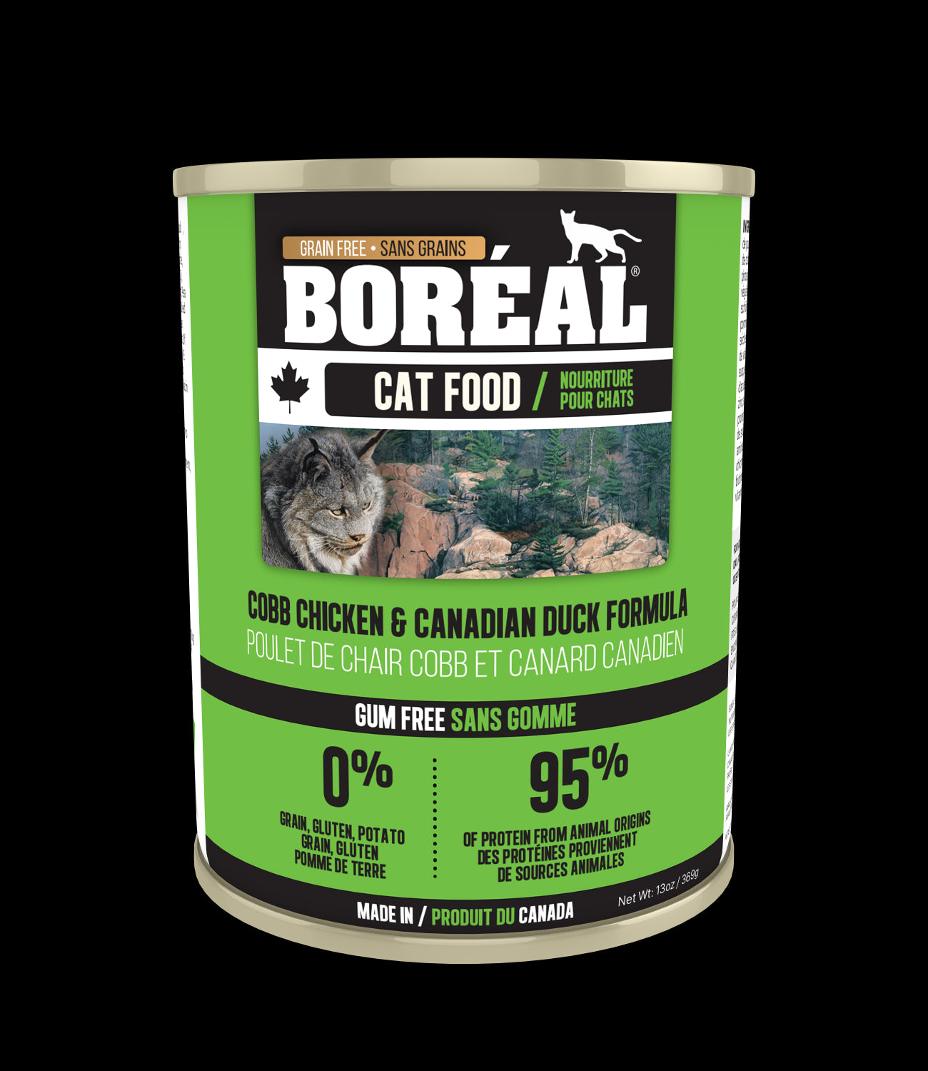Boreal Cobb Chicken and Canadian Duck Pate Cat Can