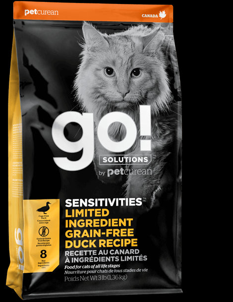 Go! Solutions Sensitivities Limited Ingredient Grain Free Duck Recipe